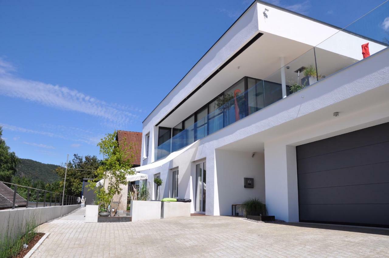 Ferienwohnung Burgenblick Mit Blick Auf Riedenburg Exteriör bild